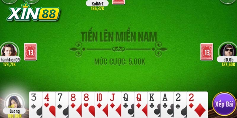 Cách Chơi Tiến Lên Miền Nam Chuẩn Tại Sảnh Game Bài Xin88 2 tìm hiểu game tiến lên miền nam